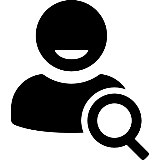 Search user interface symbol
